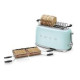 Grille pain 4 tranches Années 50 Vert, SMEG
