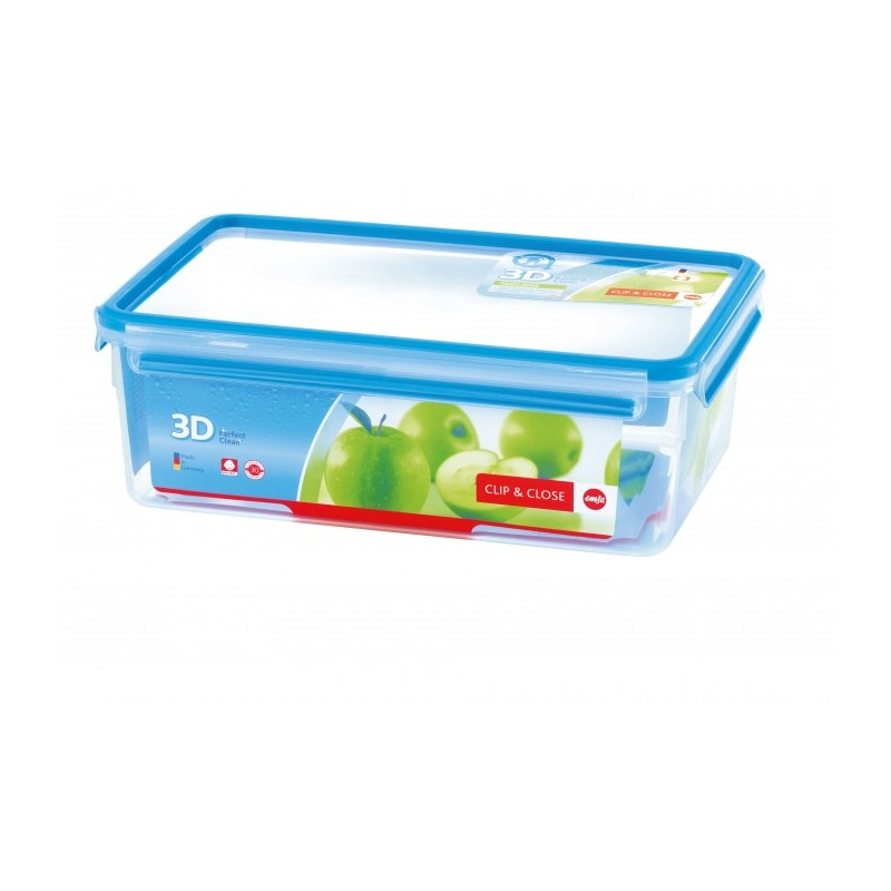 Boîte alimentaire rectangulaire 5,5l Clip & Close