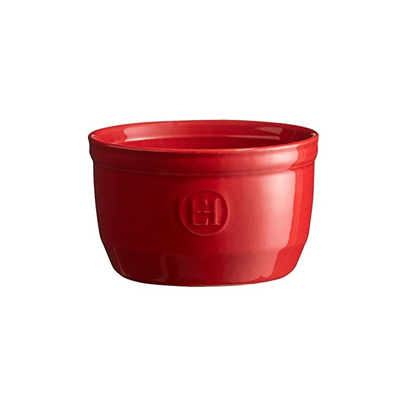 ramequin rouge grand cru, emile henry 9 cm - emile henry