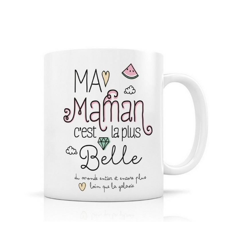 Mug Ma Maman c'est la plus belle, Créa Bisontine