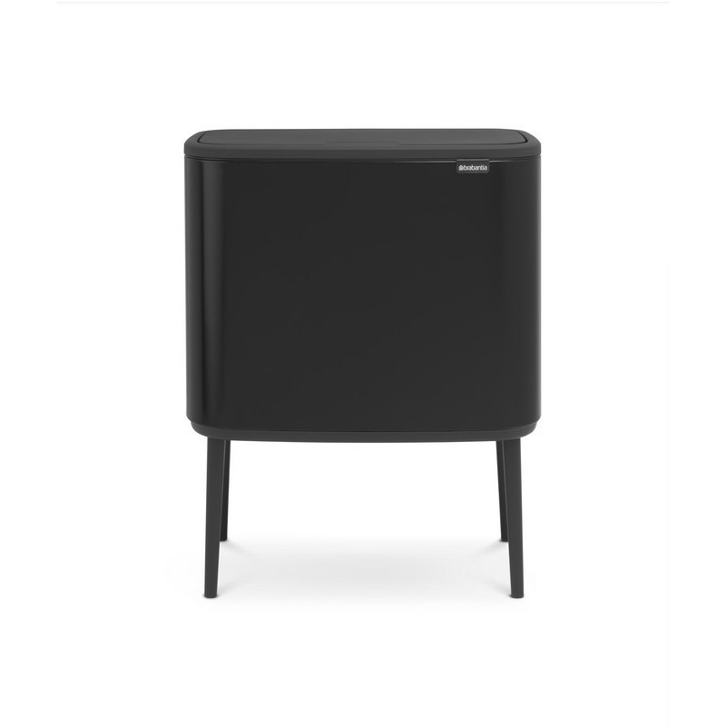 Poubelle Bo Touch Bin 36L, Brabantia Black - BRABANTIA