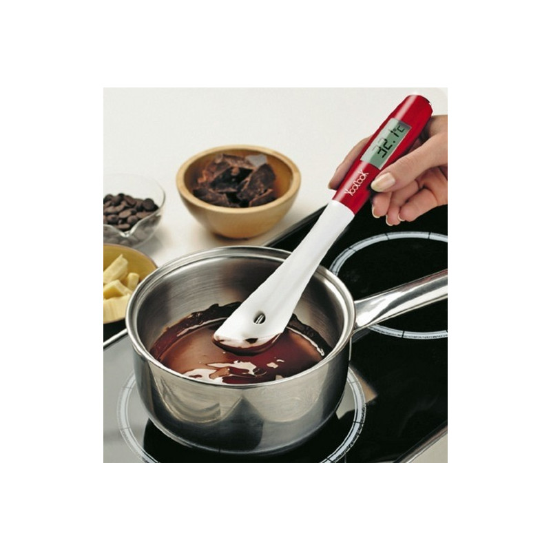 Spatule cuillère avec Thermomètre Intégré, Yoocook