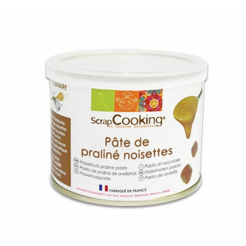 Acheter pâte de praliné noisettes pour desserts de ScrapCooking