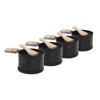 Set 4 raclettes à la bougie Lumi, Cookut