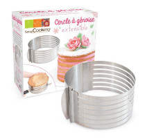 Cercle à génoise extensible, ScrapCooking