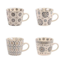 Coffret 4 tasses Nelson, Table Passion