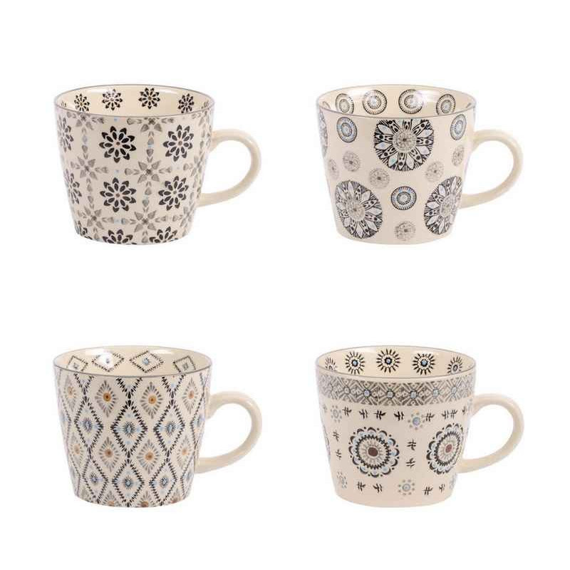 Coffret 4 tasses Nelson, Table Passion