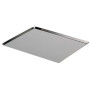 Plaque à bords pincés en inox, De Buyer