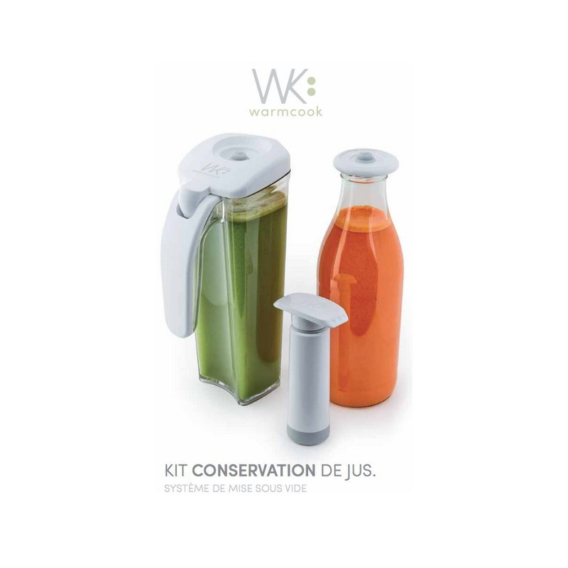 Kit conservation de jus, Warmcook