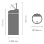 Poubelle Touch Bin 30L, Brabantia
