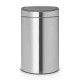 Poubelle Touch Bin 40 L, acier anti-traces, Brabantia