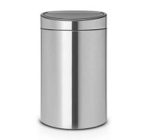 Poubelle Touch Bin 40 L, acier anti-traces, Brabantia