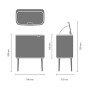Poubelle Bo Touch Bin 36L, Brabantia