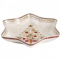 Coupe étoile décor sapin Winter Bakery Delight, Villeroy & Boch
