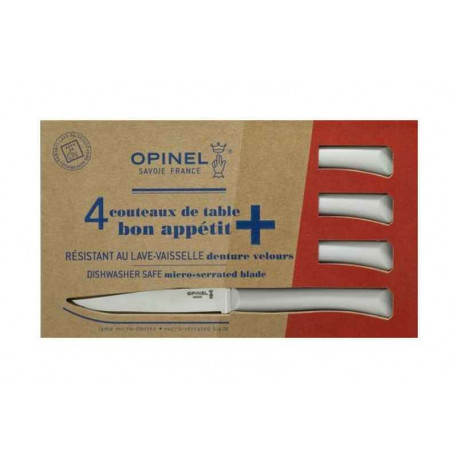 Coffret 4 couteaux de table Bon Appétit+, Opinel