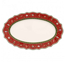 Plat de service ovale en porcelaine Toy's Delight, Villeroy & Boch