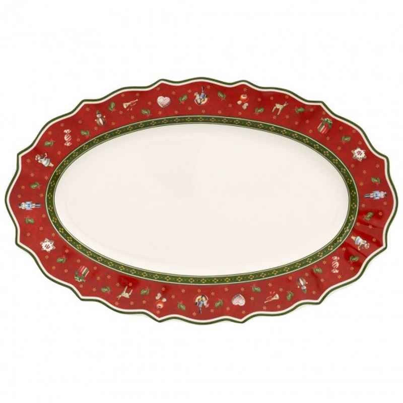 Plat de service ovale en porcelaine Toy's Delight, Villeroy & Boch