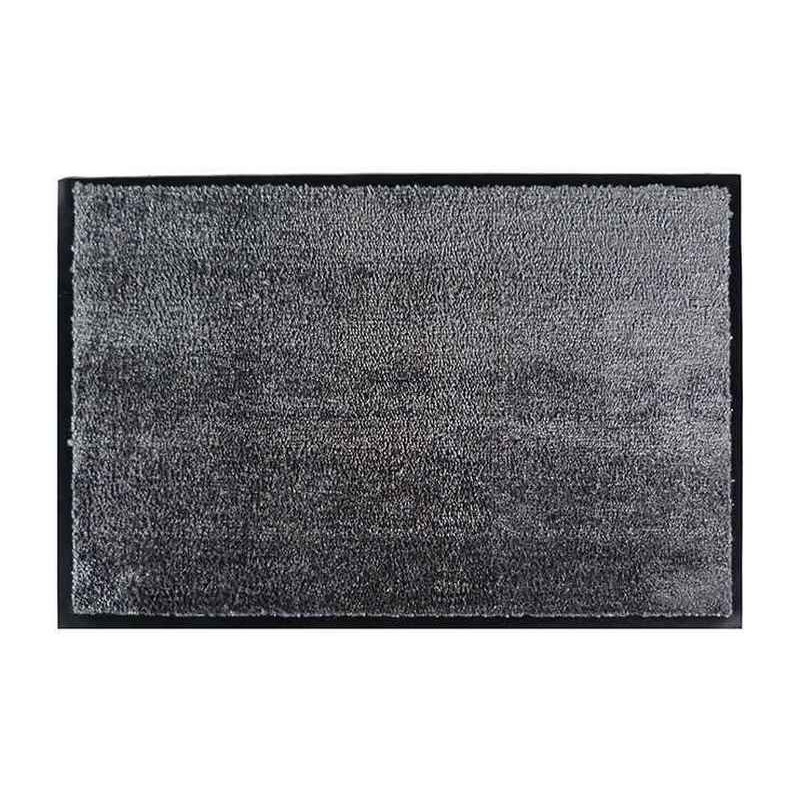 Tapis anti-poussière en polyamide coloris noir - dim : 60 x 90 cm