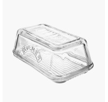 Beurrier verre transparent, Kilner