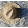 Chapeau de paille décoratif, Madame Stoltz