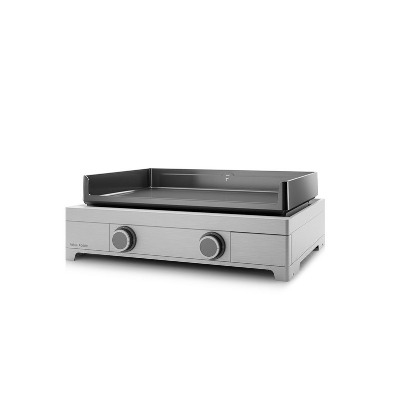 Plancha Modern Gaz 60 Inox, Forge Adour