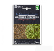 Graines à germer roquette bio, Radis et capucine