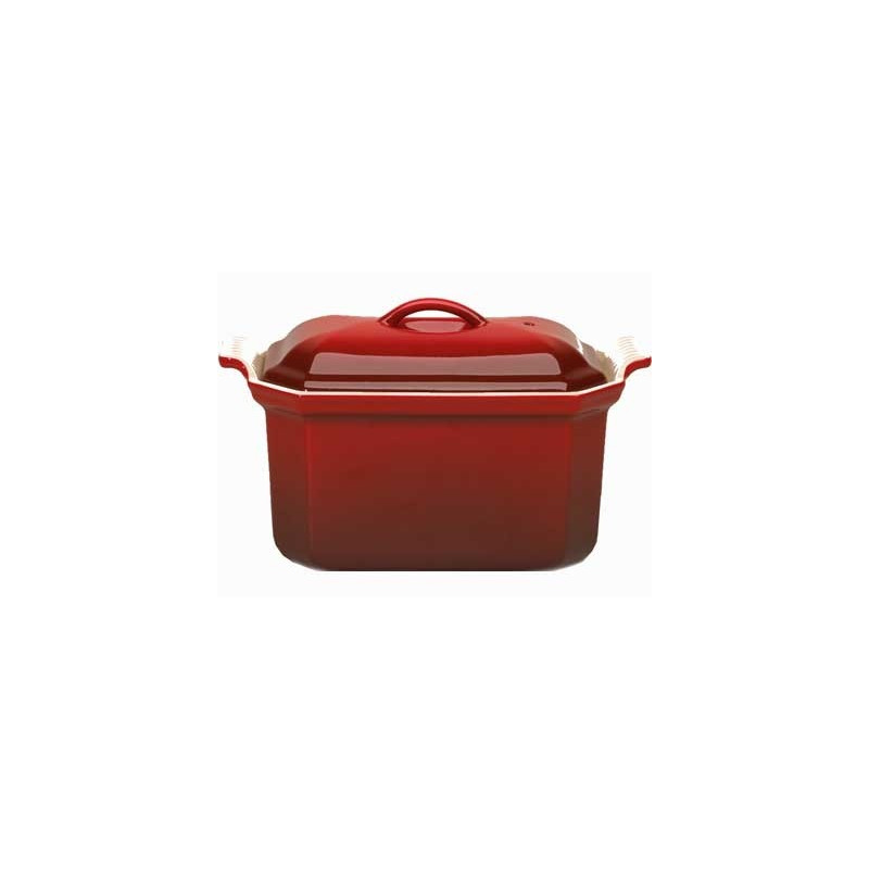 Le Creuset - Terrine à foie gras avec presse 0,6L cerise, Le Creuset - LE CREUSET