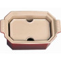 Terrine à foie gras avec presse 0,6L cerise, Le Creuset