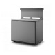 Meuble support plancha acier fermé, Forge Adour