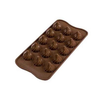 Moule chocolat Choco flame, Silikomart