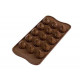 Moule chocolat 3D Flamme, Silikomart