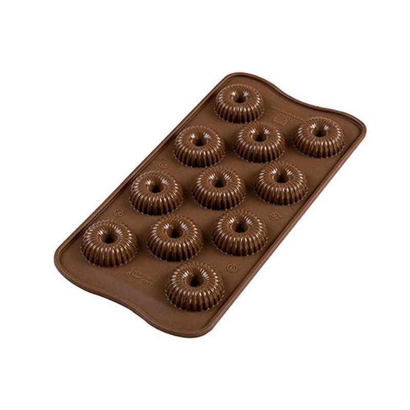 SILIKOMART - Moule chocolat Choco crown, Silikomart - SILIKOMART