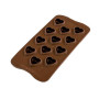 Moule chocolat Choco my love , Silikomart