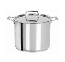 Marmite inox avec couvercle Castel'Pro, Cristel