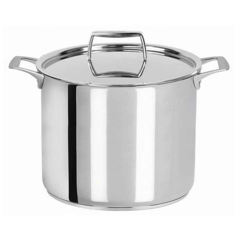 CRISTEL - Marmite inox avec couvercle Castel'Pro, Cristel 26 cm - CRISTEL