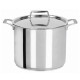 Marmite inox avec couvercle Castel'Pro, Cristel