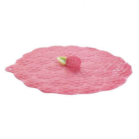 couvercle en silicone framboise, charles viancin - charles viancin