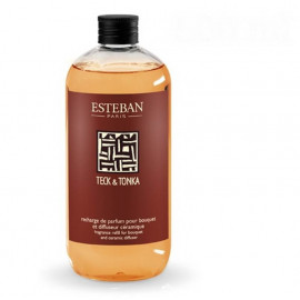 Recharge de parfum 500ml Teck & Tonka, Esteban