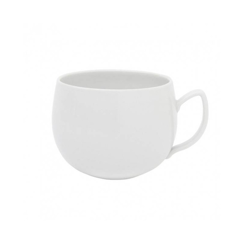 tasse déjeuner 42cl salam thé blanc, degrenne paris - guy degrenne