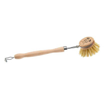 Brosse à tissus anti-poils en caoutchouc naturel noir, Andrée Jardin