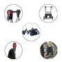 Poussette de marché  4 roues pliable I-Max rouge, Rolser