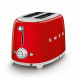 Toaster 2 tranches Années 50 Rouge, SMEG