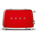 Toaster 2 tranches Années 50 Rouge, SMEG