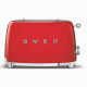 Toaster 2 tranches Années 50 Rouge, SMEG