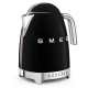 Bouilloire réglable années 50 Noir, Smeg