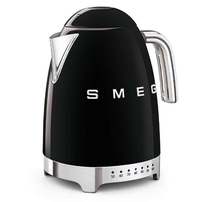 Acheter bouiloire réglable années 50 Noir, SMEG