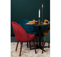 Chaise en velours Barbara, Zuiver