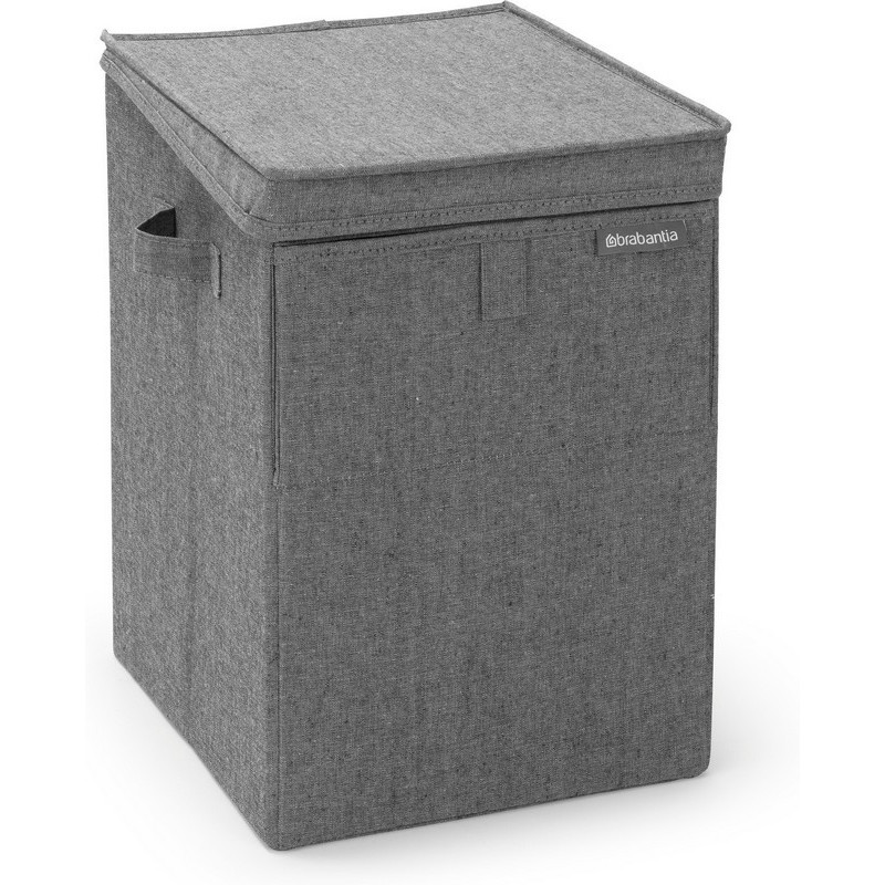 Brabantia - Panier à linge empilable, Brabantia Black - BRABANTIA