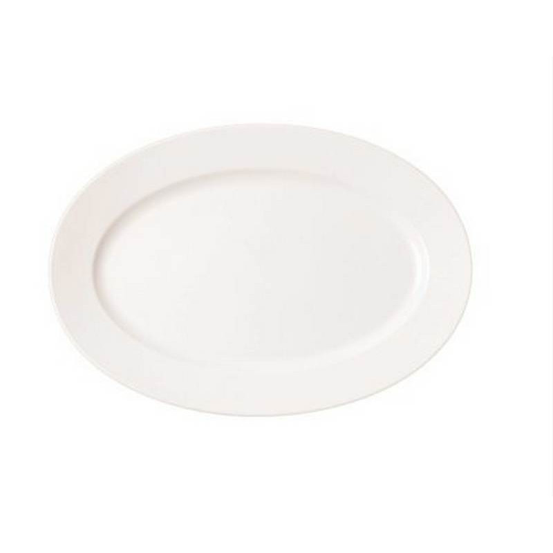Plat Oval 33 cm Banquet, Rak Porcelain