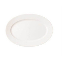 Plat Oval 33 cm Banquet, Rak Porcelain